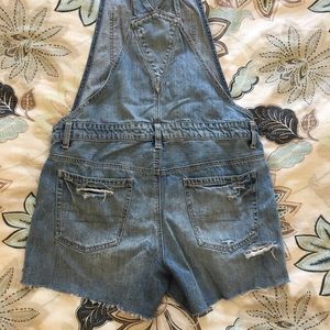American Eagle Overall Shorts